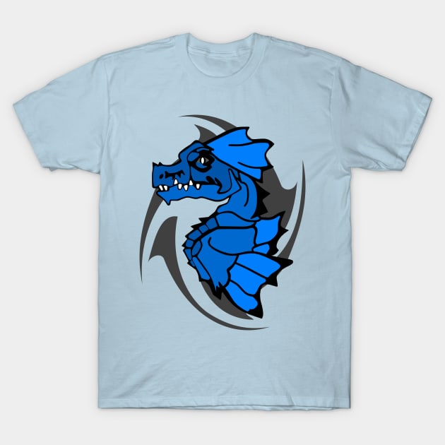 Blue Dragon T-Shirt by CBV